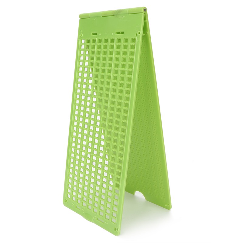 Portable Plastic 9 Lines 30 Cells Braille Writing Slate and