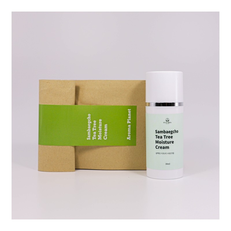 Skin soothing Sambaekcho tea tree moisturizing cream + stick mini