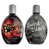 Millenium Insanely Black y Solid Black Loción bronceadora para cámara