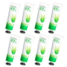 8PCS Aloe Vera Gel for Face & Body,Hydrating Travel Size Pure Aloe Vera Gel Face Moisturizer for All Skin Type,No-sticky Long Lasting Refreshing Moisturizing Fast Absorbing Aloe Cream Gel,1.05 oz(C)