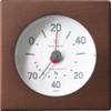 KATOMOKU Thermometer/Hygrometer 2 km-102BR Brown