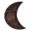 Moon Shelf Room Decor Wall Mounted Crescent Moon Shelf Wooden