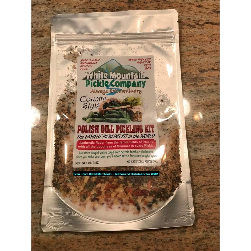 White Mountain Pickle Company The Classic Artisan Sampler Pickling Kit