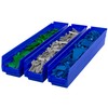 Akro-Mils 30124 Plastic Shelf Bins, Heavy Duty Storage Bins for