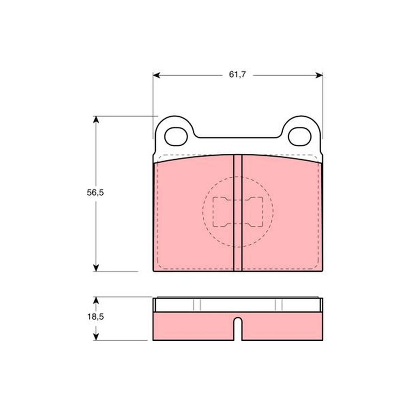 TRW GDB663 Brake Pads