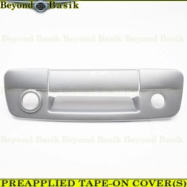 Torox For 2009-2018 Dodge Ram 1500 Tailgate Handle Cover W/BH & W/KH PS2 BRIGHT SILVER