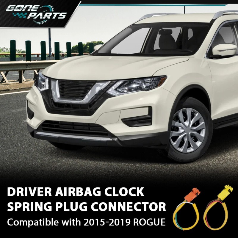 goneparts Driver Airbag Clock Spring Plug Connector Fit For 2015-2019