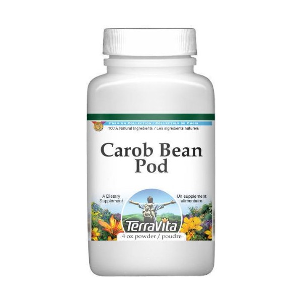 St. John's Bread (Carob Bean Pods) Powder (4 oz, ZIN: