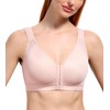 HACI Women's Front Closure Posture Bra Full Coverage Back Support