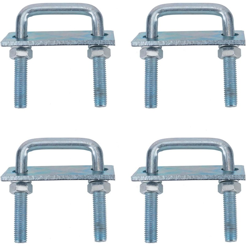 4 Pack Leaf Spring Clamp Kit, 1.5 inch Width X