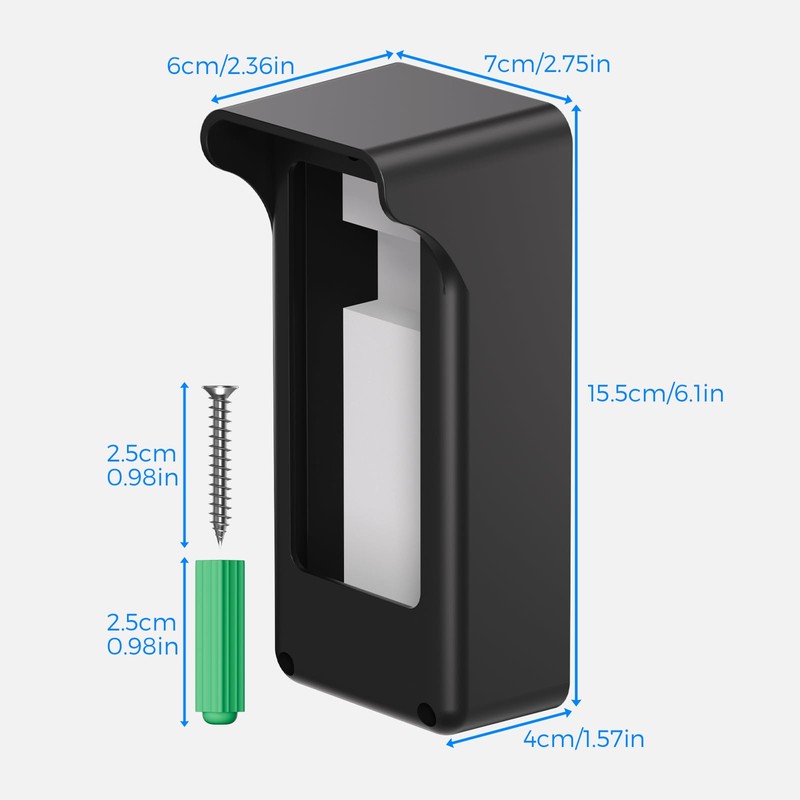 SZBAMI Anti-Theft Ring Video Doorbell Mount, Doorbell Bracket