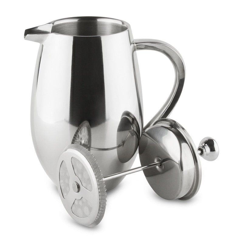 3 Cup Stainless Steel Double Wall Cafetiere