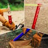 Azarxis Sand Pegs, Aluminium Tent Pegs, U-Profile Pegs, Pegs, Pack