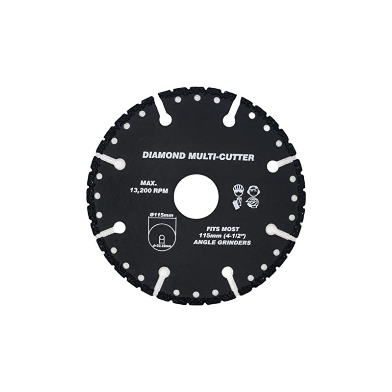 Walker Vacuum Brazed Diamond Multi-Cutter, One blade in your Angle