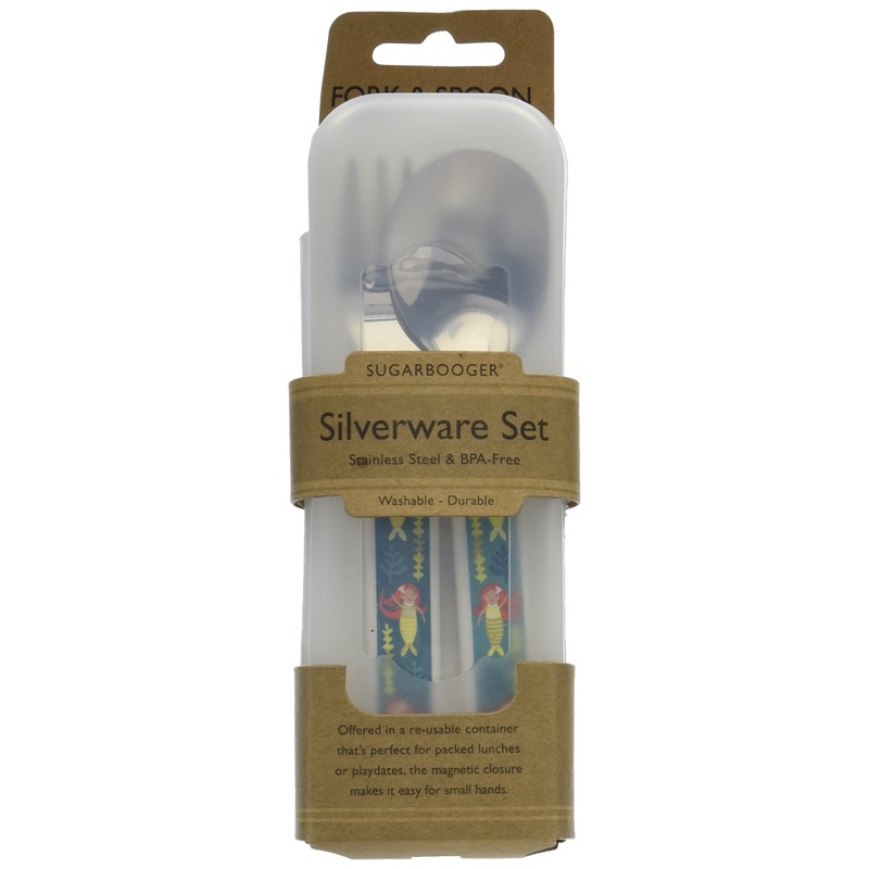 Sugarbooger Silverware Set, Isla The Mermaid