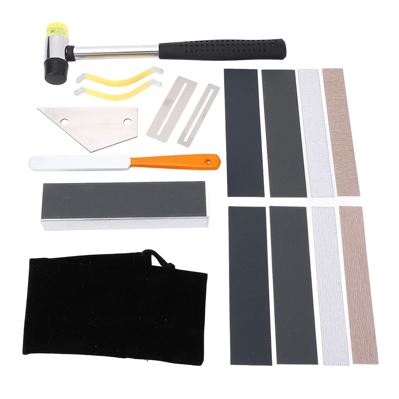 17Pcs Guitar Luthier Tool Set Kit Fret Installation Repair Tools