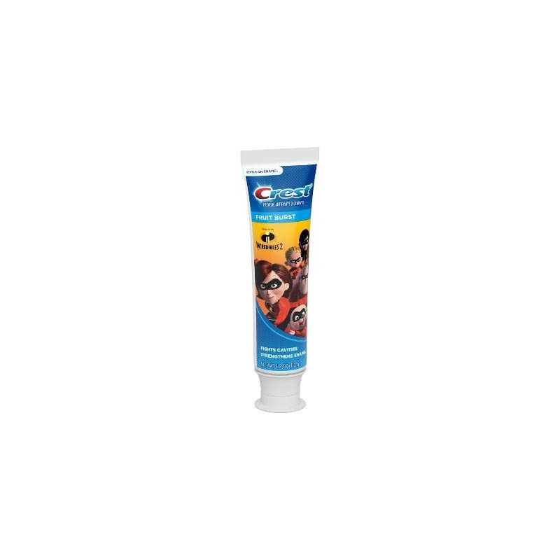 Crest Toothpaste 4.2 Ounce Kids Incredibles 2 Fruit Burst