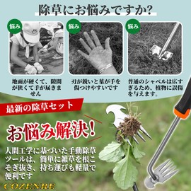 COZENRE Weed Removal Tool Weed Brush Weeding Tool Manual Weeding Tool Weeding Tool Weeding Tool Weeding Tool Weeding Tool Weed Root Weed Root Dual Purpose Manual Weed Removal Tool with Gloves