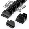Kisbeibi Tool Holder for 23 Spanners, Tools Magnetic Wrench Holder,
