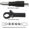 Yakamoz Rivet Gun Adatper Riveter Drill Converter Attachment Electric Power