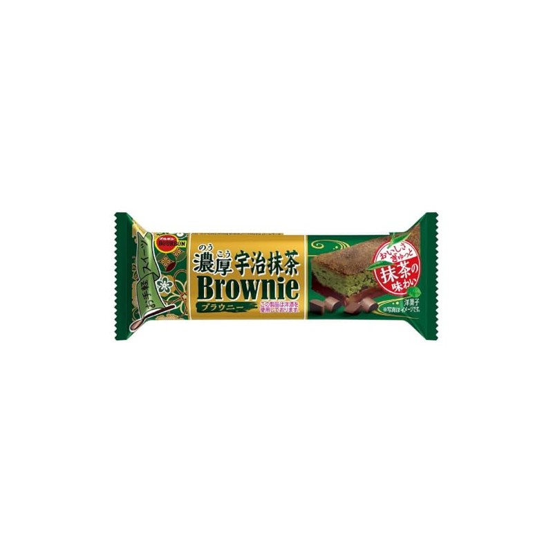 Bourbon Rich Uji Matcha Brownie, 1 Piece