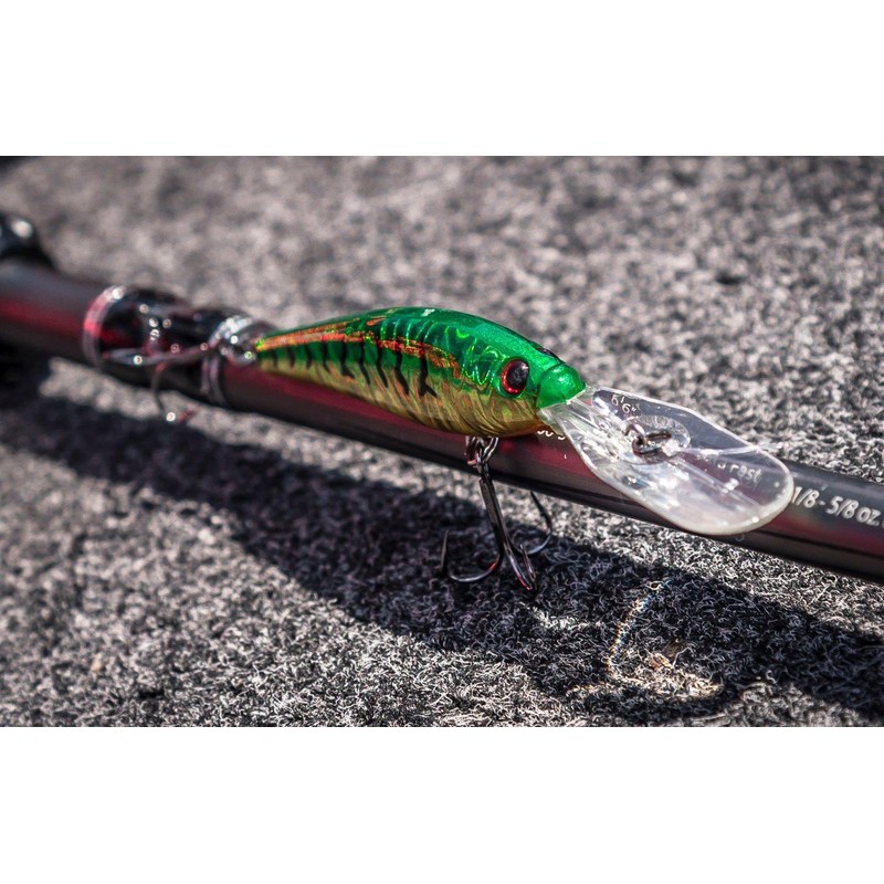 Berkley Flicker Minnow Fishing Lure, Firetail MF Hot Firetiger, 1/2