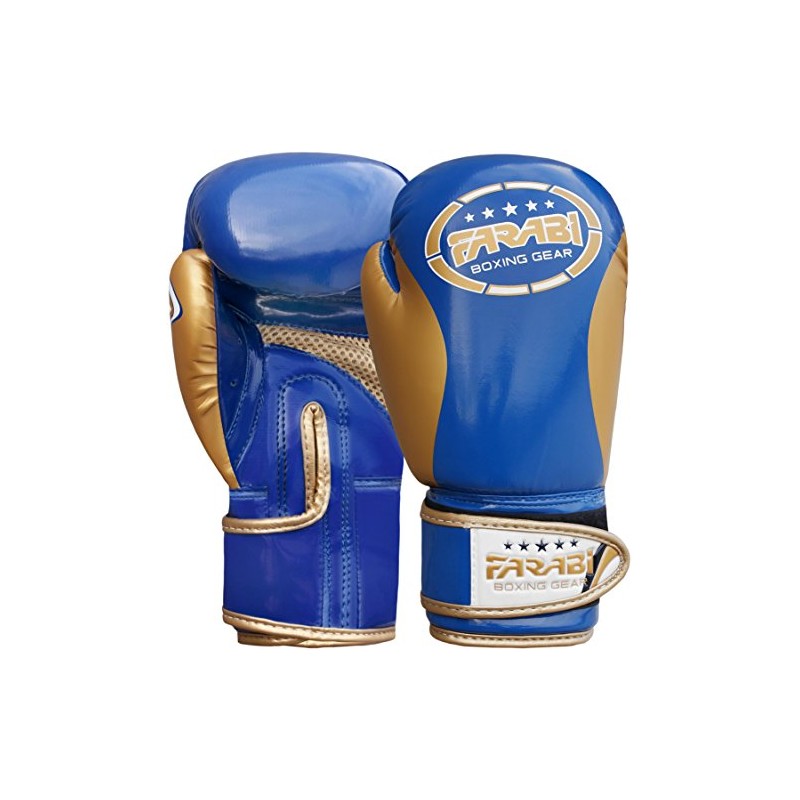 Farabi Kids Boxing Gloves Shiny Champ Training Gloves 2oz 4oz