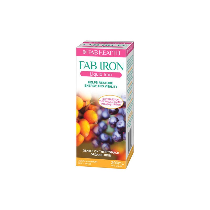 Fab Iron Liquid Iron 200ml