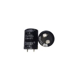 Snap In Capacitors 120uF 400V 22X30(MM) 2 PCS