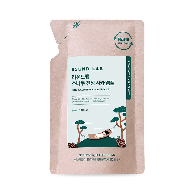ROUND LAB Pine Calming Cica Ampuole 30ml Refill Pack -