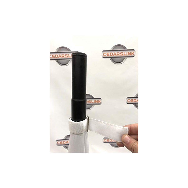 2-Pack Tripod Speaker Stand Stretch Covers - Triple Sided DJ