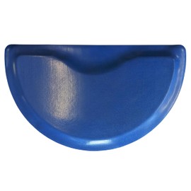 Rhino Hide Salon Mat 3' x 3.5' (Semi Circle, Blue 1/2'' Thick)