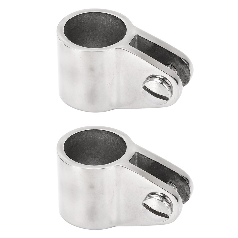 2PCS Bimini Top Jaw Slides 316 Stainless Steel Removable Hinged