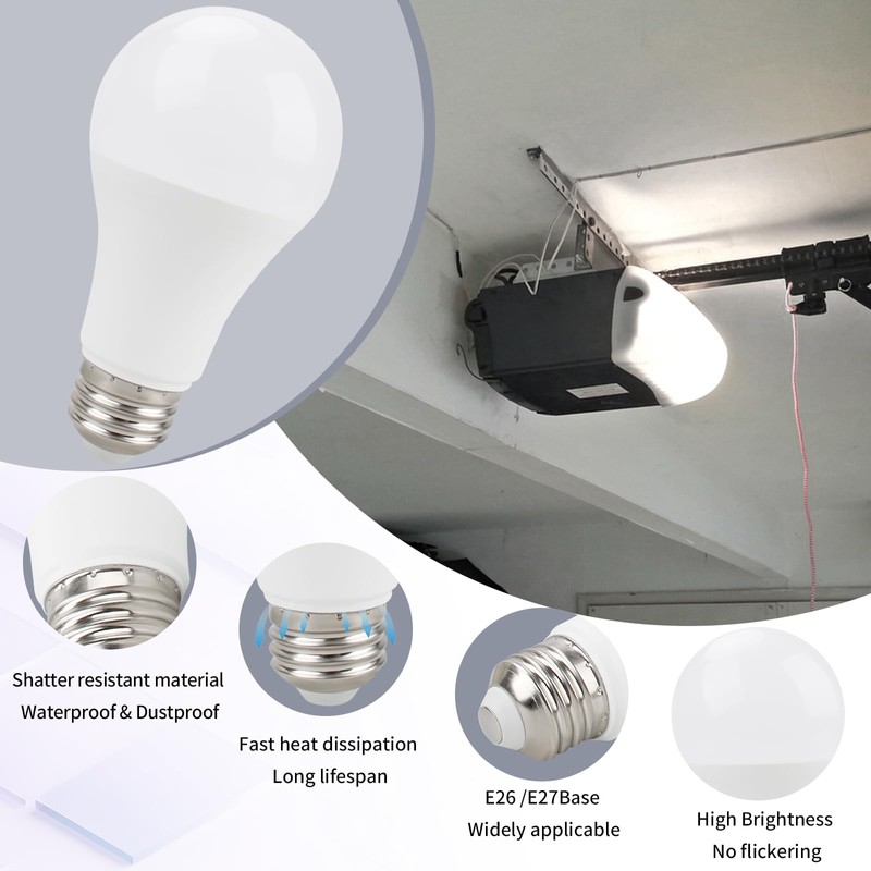 Garage Door Opener Light Bulb Universal Fits for Genie,Chamberlain,Craftsman, Liftmaster