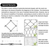 POYEE 25 x 25 FT Bird Netting for Garden Woven