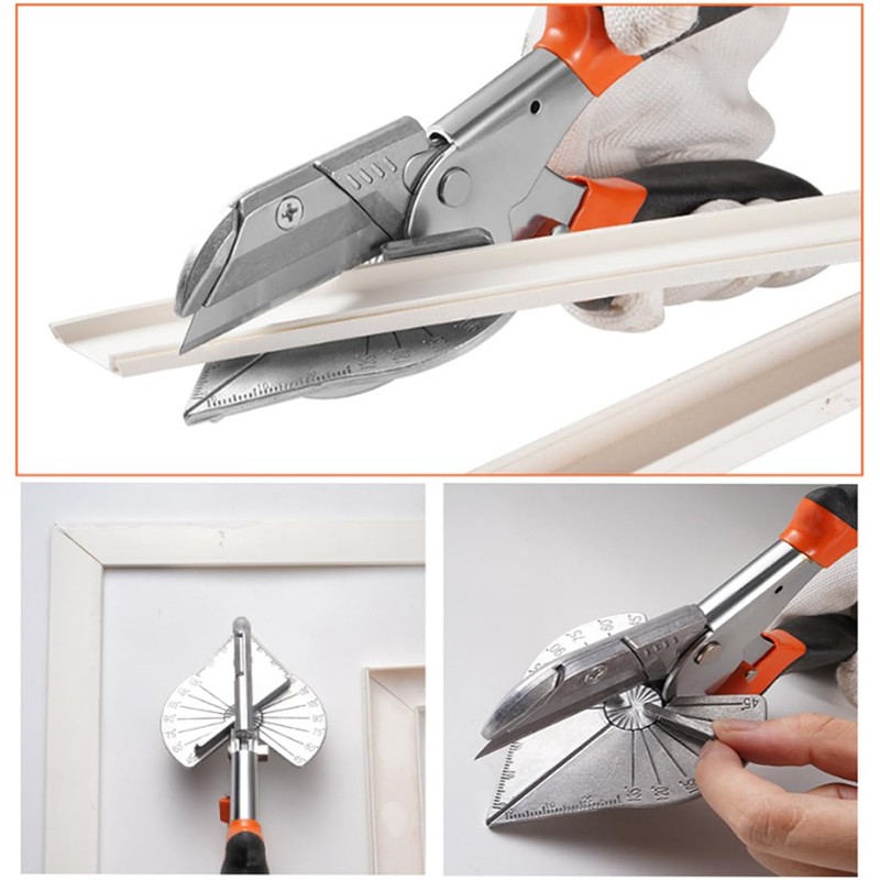 Mitre Scissors, Cable Duct, Multifunctional Right Angle Scissors, Adjustable from
