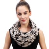 Lina & Lily Labrador Dog Print Women's Infinity Scarf Lightweight,