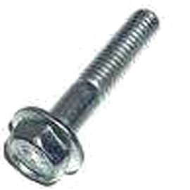 10 M8-1.25 x 35mm Hex Flange Bolts Large O.D. Class 10.9 Zinc IFI 536