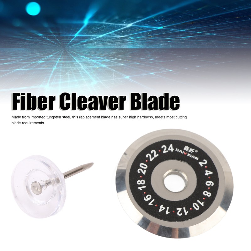 Fiber Optic Cleaver Blade 24 Faces 22mm Diameter SKL 6C