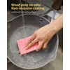 Cellulose Sponges,Heavy Duty Scrub Kitchen Sponge,Clean Tough Messes Without Scratching