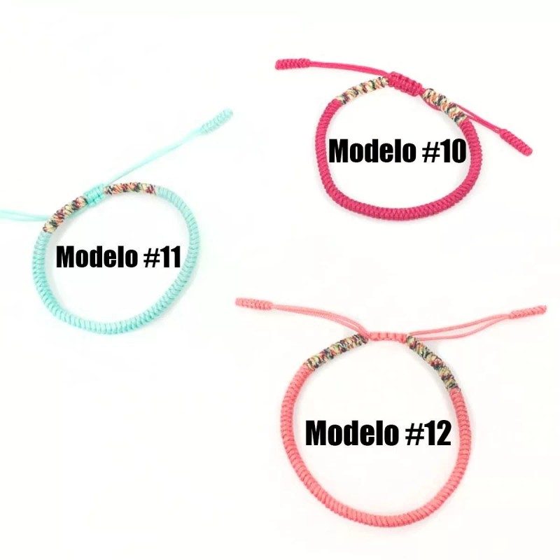 Veraly Pulseras De Hilo Tejido Y Trenzado Hecho A Mano