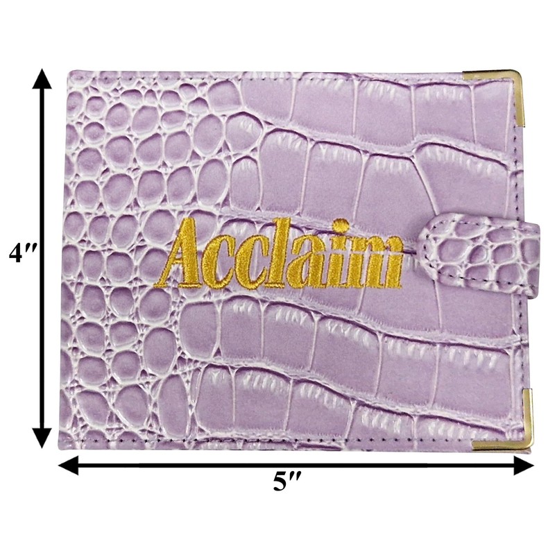 Acclaim Folding Wallet Style Lawn Bowls Bowling Scorecard Holder Synthetic