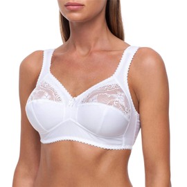 frugue Non Wired Comfort Wireless Support Bra White 48 D