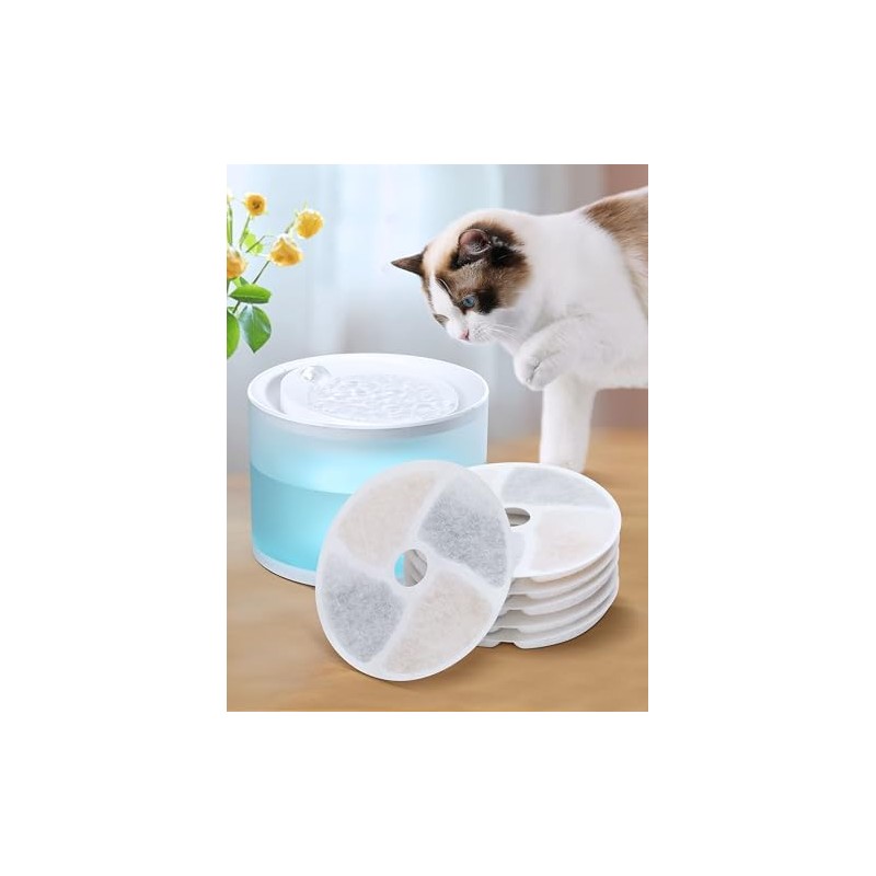 Meowant Drinking Fountain Filter, Activated Carbon Filter, Replacement Filter for