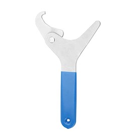 Llave Espiral, Llave Inglesa para Amortiguadores de Motocicleta Mandíbula en Forma de Gancho Ajustable Llave de Choque de Motocicleta Antideslizante para Collares de Resorte de 35 Mm‑75 Mm