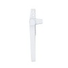 1Pcs White Locking Window Handle, Replacement Hand Aluminum Alloy Window