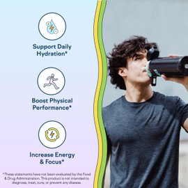 Feel Goods Hydration Hero, 1,000mg Electrolytes Powder, Sugar Free, Magnesium, Organic Aloe Vera, Organic Aloe, L Theanine, Vitamin C & B12, Non GMO, Keto, Vegan | Guava Fresca, 30 Servings