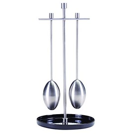 Oenophilia Oeno Ice Chilling Wand Set with Stand, Silver
