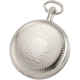 Charles-Hubert, Paris 3909-W Classic Collection Hunter Case Mechanical Pocket Watch