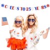 250th Anniversary Decorations CHEERS TO 250 YEARS Banner for Patriotic